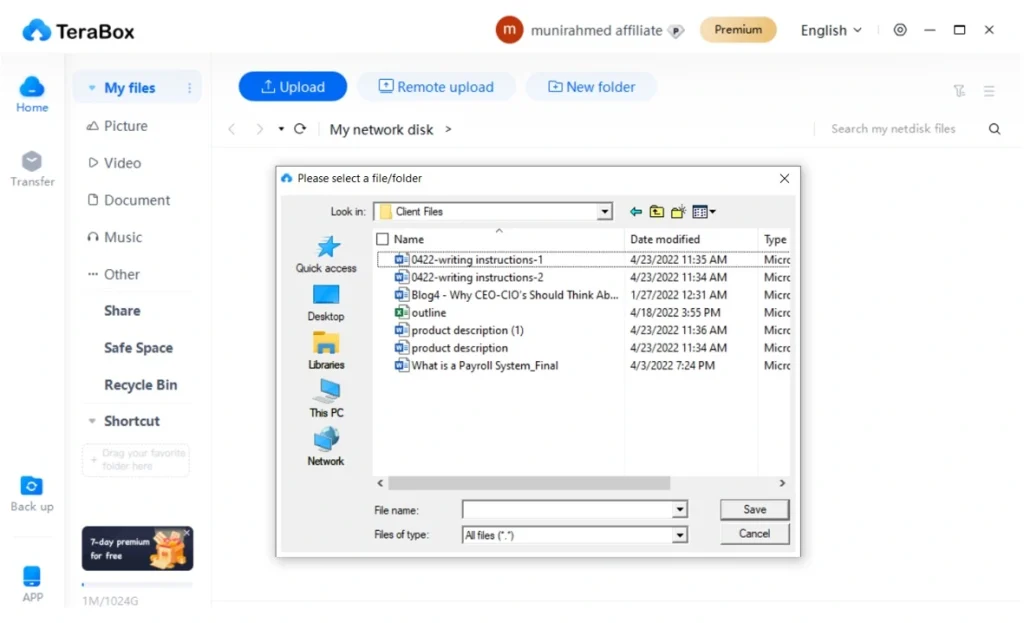 How to Upload Documents to TeraBox: A Step by Step Guide 4 04 how to upload documents