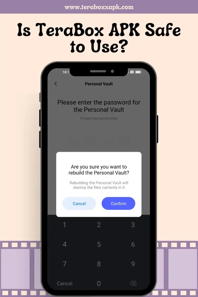 is terabox mod apk secure to use